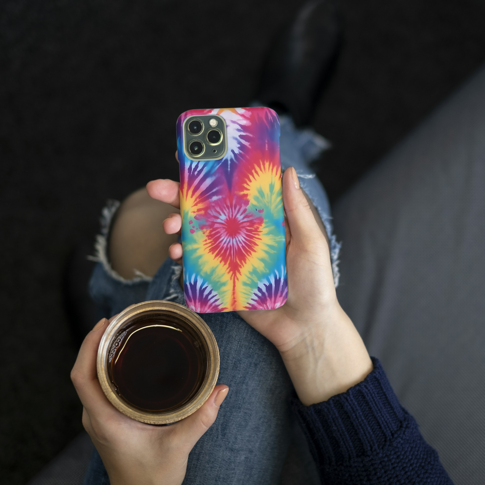 Psychedelic Prism iPhone Case